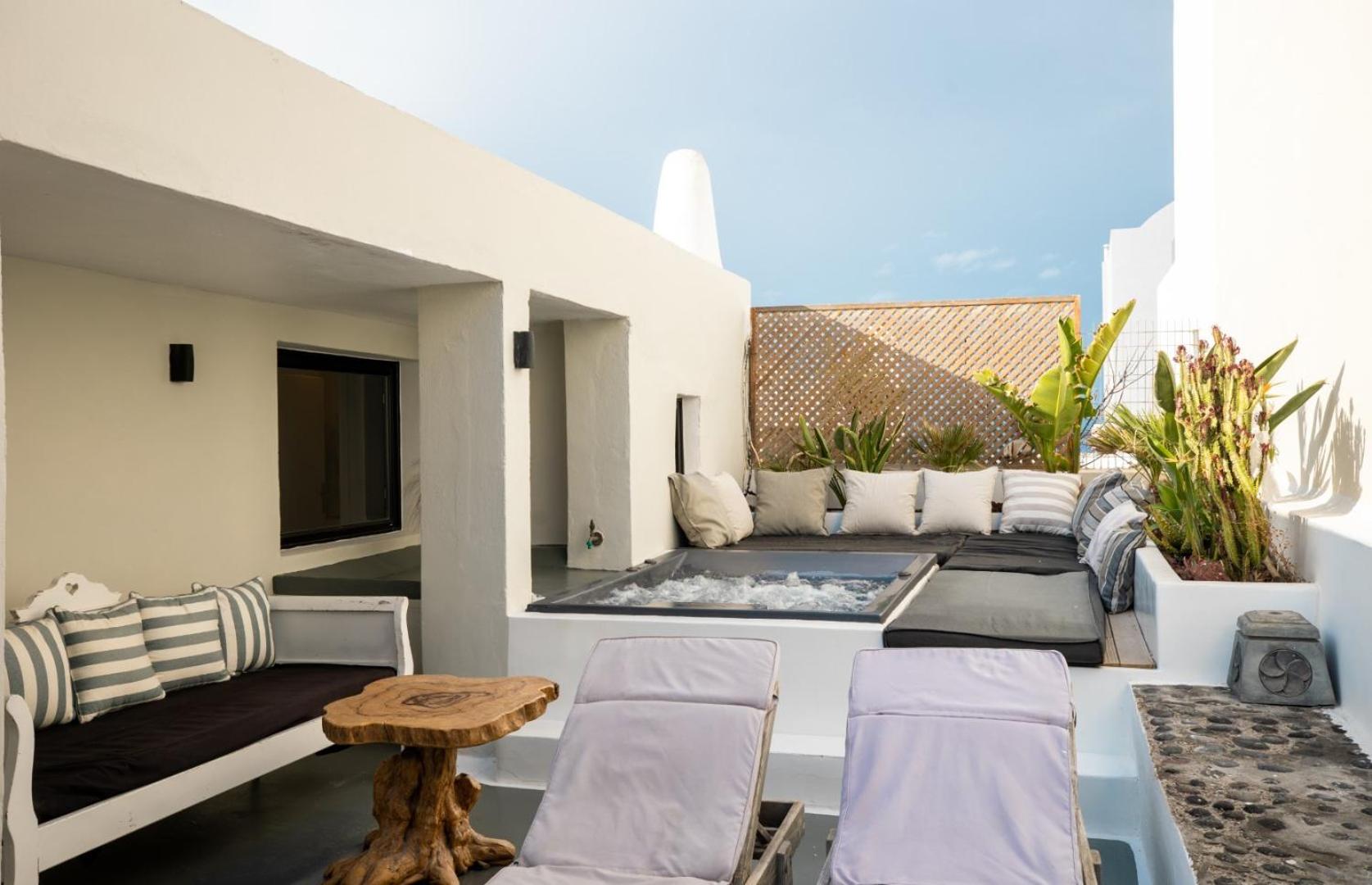 Rosaviglia Luxury Villa - An Oia Private Hideaway Oía Exterior foto